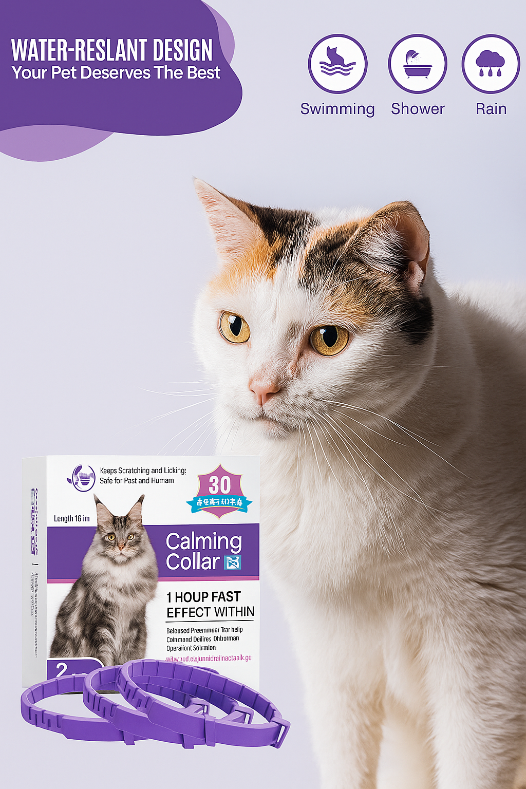 PurrEase - Cat Calming Collar