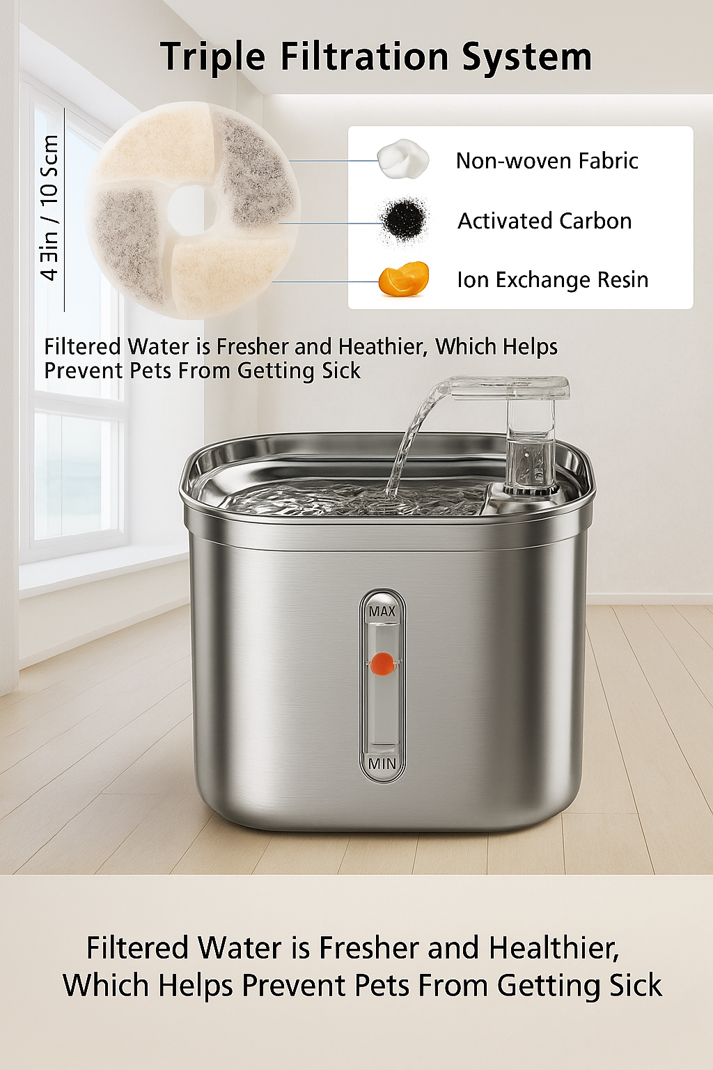 Aquess - Water Fountain for Cats